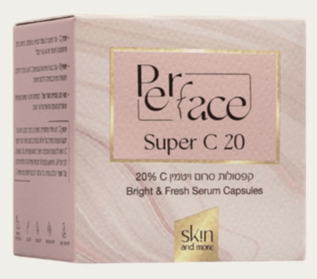 Nature Nut Perface Super C 20 – Bright & Fresh Serum Capsules