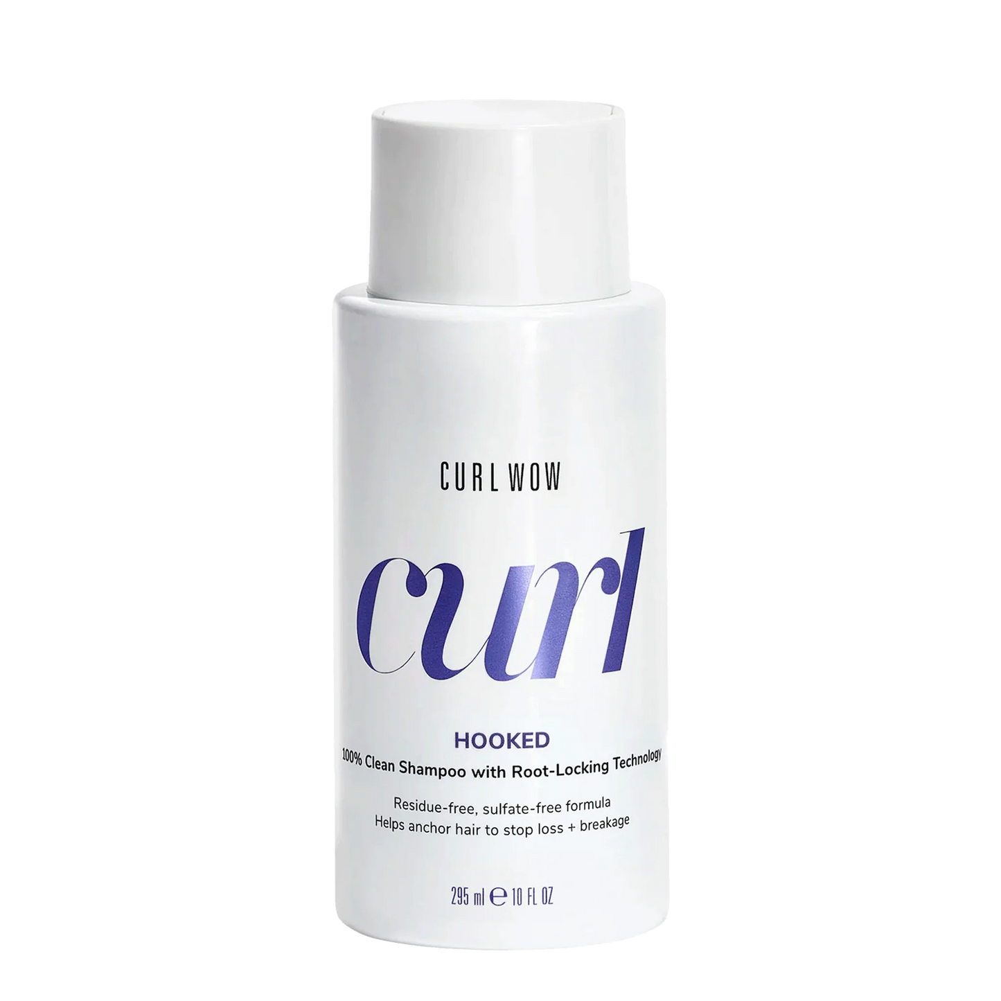 COLORWOW CURL HOOKED Champu 100% limpio cabello rizado que evita caída y rotura 295 ml