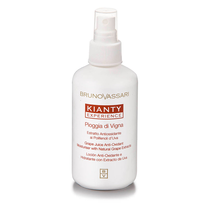 BRUNO VASSARI KIANTY EXPERIENCE Loción tónica anti-edad con extracto de uva 200 ML (Pioggia di Vigna)