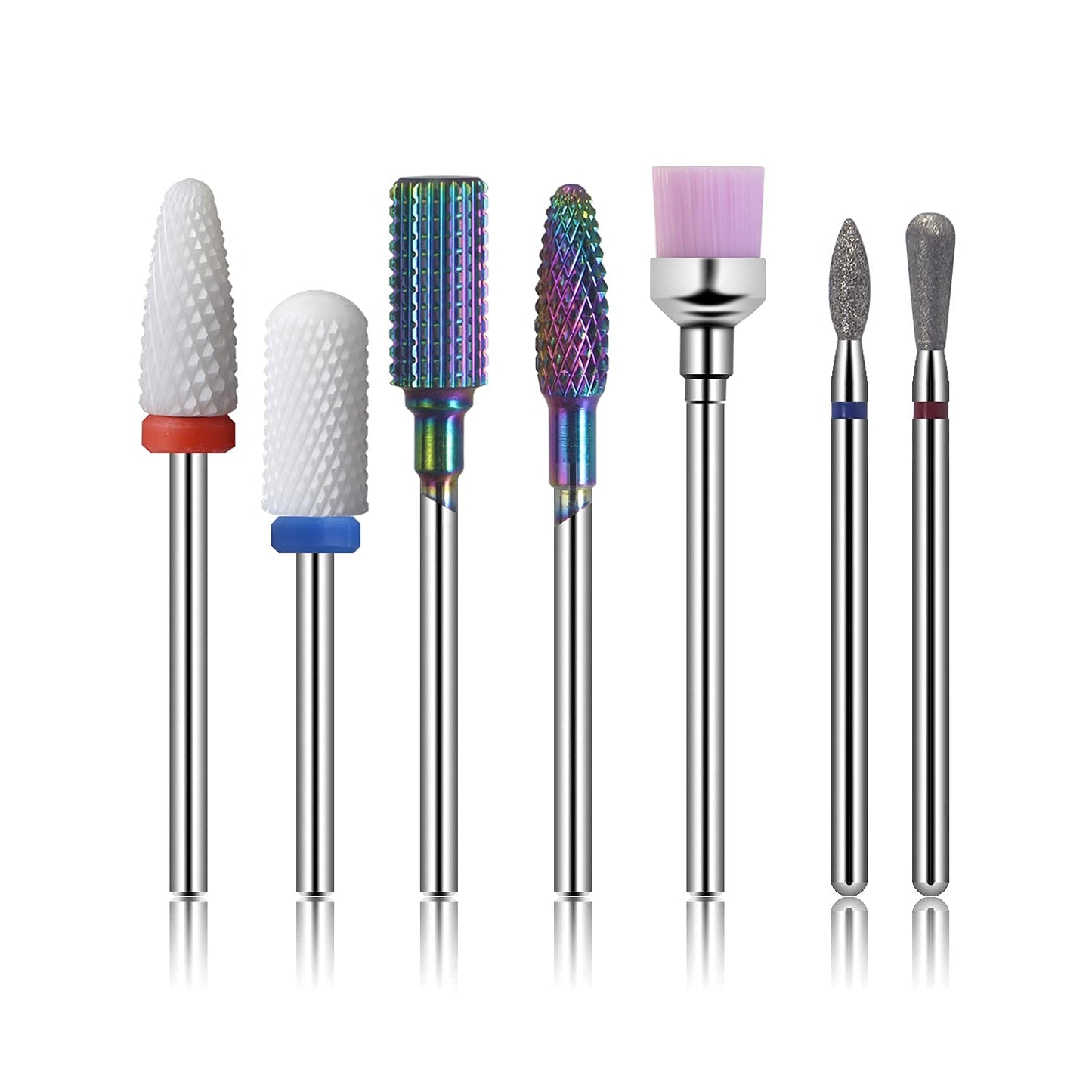 Set de puntas para manicura rusa y retiro