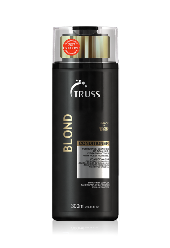 TRUSS BLOND CONDITIONER 300 ML / especial cabellos rubios, decolorados, canos.