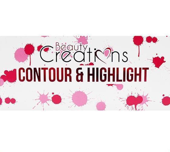 BEAUTY CREATIONS Paleta de contorno e iluminación