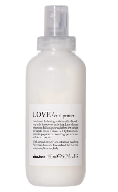 DAVINES LOVE CURL PRIMER / Leche hidrantante antihumedad para cabello rizado 150 ml
