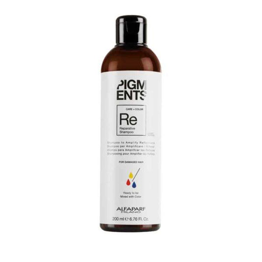 ALFAPARF REPARATIVE CHAMPU CON PIGMENTO PERSONALIZADO PARA MANTENER EL COLOR 200 ML