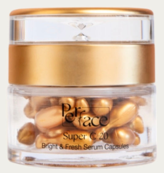 Nature Nut Perface Super C 20 – Bright & Fresh Serum Capsules