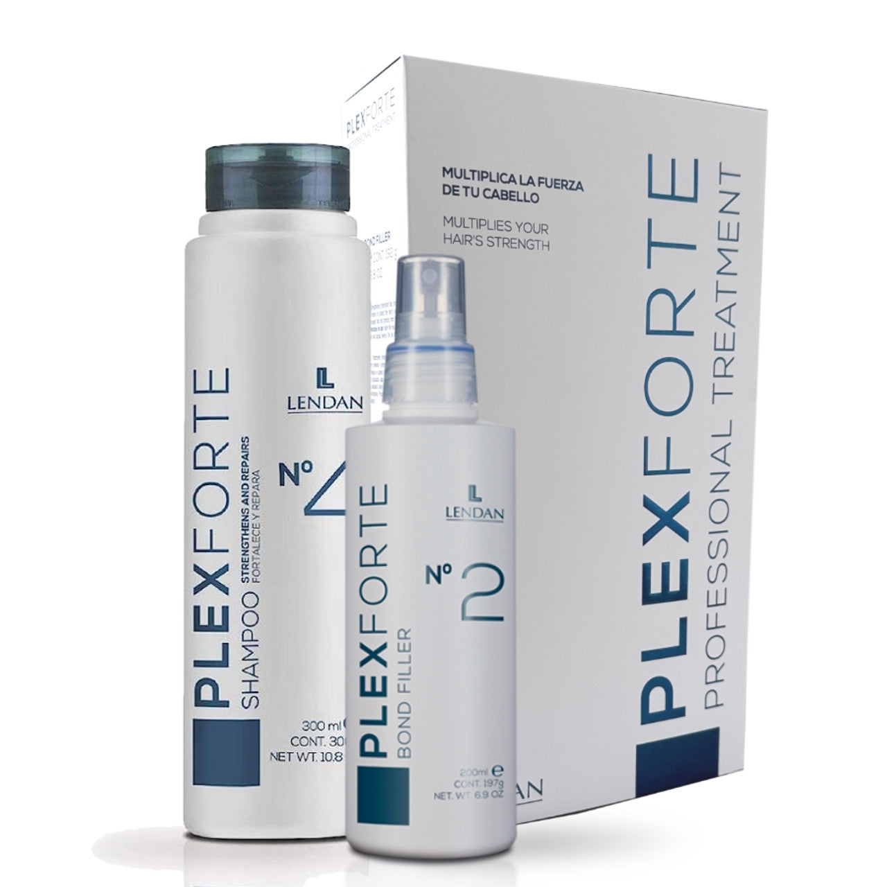 LENDAN FLEXPORTE HOME CARE DUO shampoo 300 ml + filler 200 ml