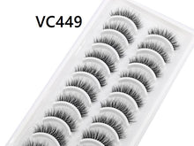 Cargar imagen en el visor de la galería, PESTAÑAS POSTIZAS SET DE 10 PARES
