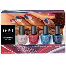 OPI FALL WONDERS COLLECTION  set de 4 esmaltes mini 3.75 ml cada uno