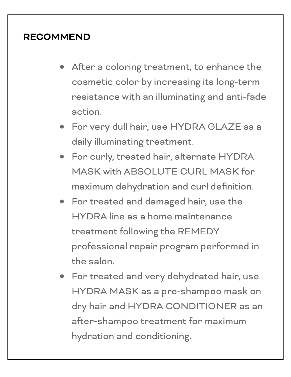 HELEN SEWARD HYDRA MASK 5M brillo y protección para cabello teñido y tratado químicamente