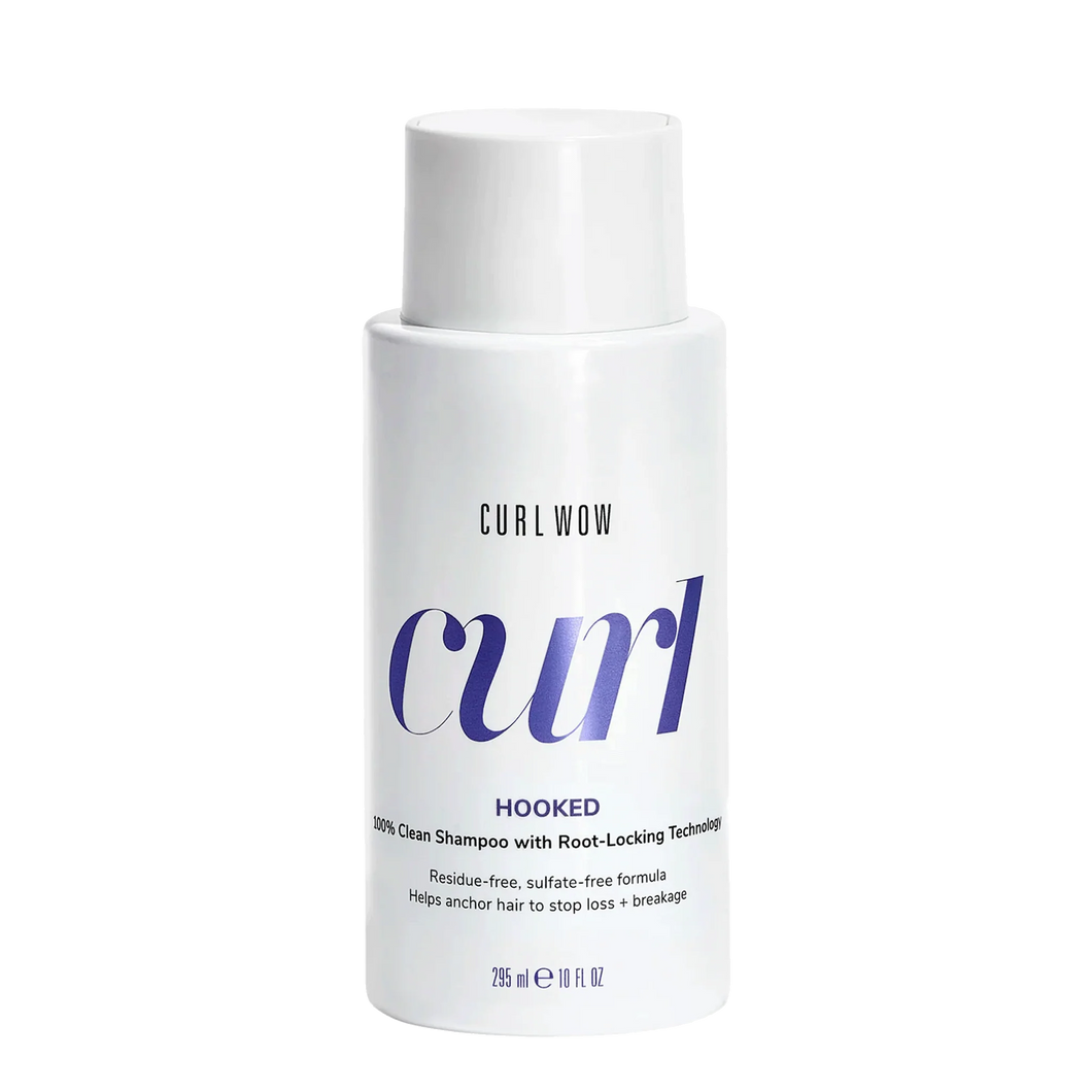 COLORWOW CURL HOOKED Champu 100% limpio cabello rizado que evita caída y rotura  295 ml