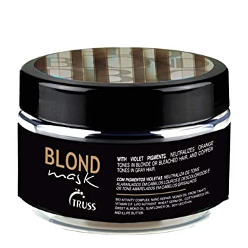 TRUSS BLOND MASK - mascarilla para cabellos rubios y/o canos 180 grs