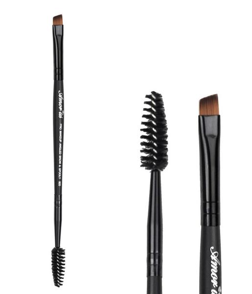 BROCHA DUO  PARA MAQUILLAR CEJAS Y DELINEADOR