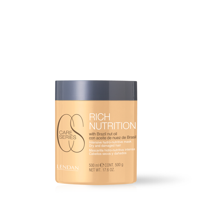 LENDAN RICH NUTRITION Mascarilla cabello seco y dañado 500 ml