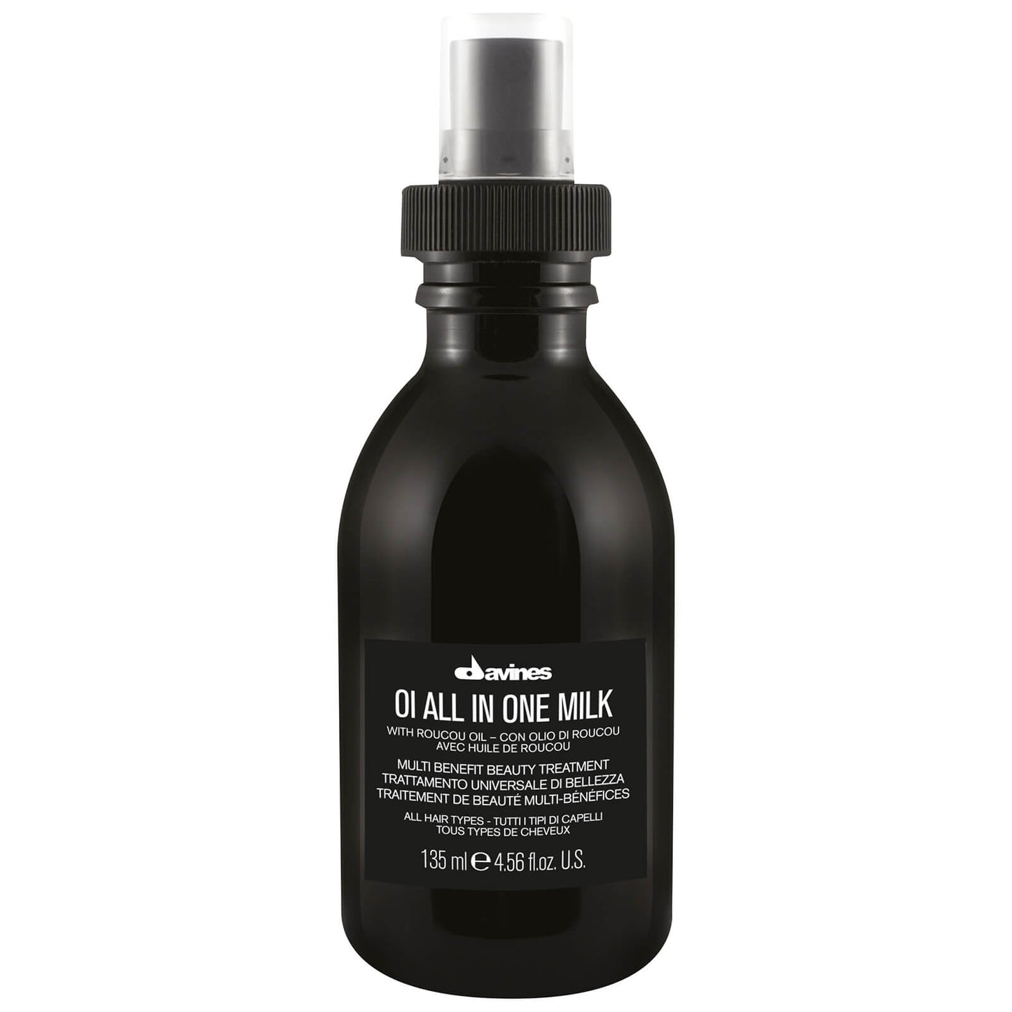 DAVINES OI  ALL IN ONE LEAVE IN MILK MULTI BENEFIT 135 ML tratamiento sin enjuague