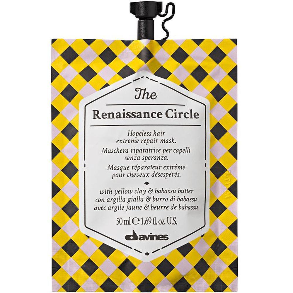 DAVINES THE RENAISSANCE CIRCLE SHINE HAIR MASK 50 ML reparación extrema xpress