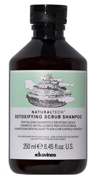 DAVINES NATURAL TECH DETOXIFYING SHAMPOO champu desintoxicante 250 ml