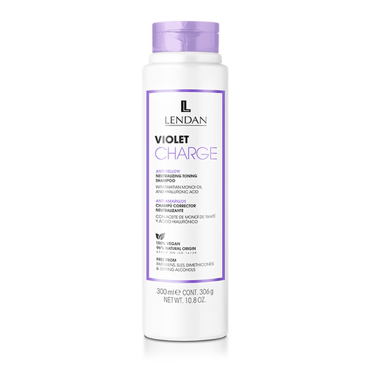 LENDAN VIOLET CHARGE SHAMPOO champú corrector anti amarillos o dorados 300 ml