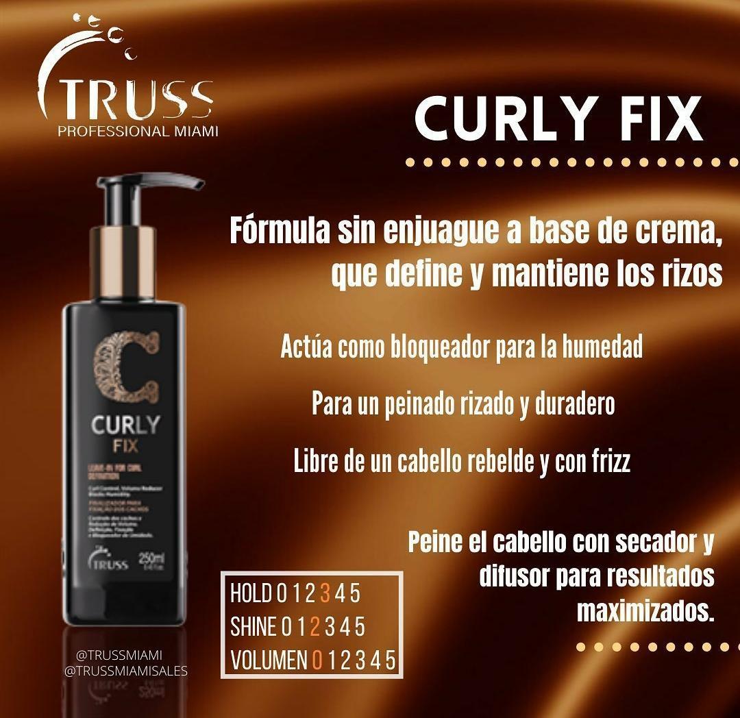 TRUSS CURLY FIX / CREMA PARA RIZOS – VcStudio Beauty Salon & Barber Shop