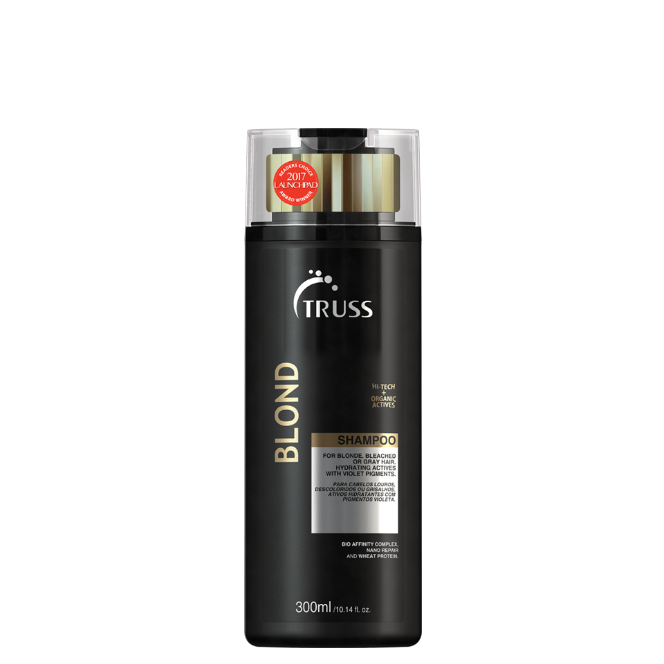 TRUSS BLOND SHAMPOO especial cabellos rubios, decolorados y/o canos 300 ml