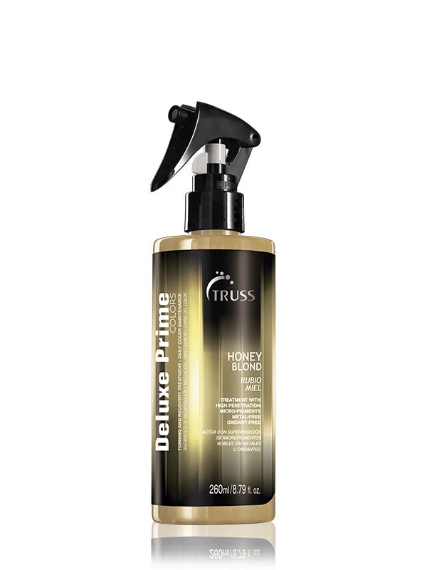 TRUSS DELUXE PRIME HONEY BLOND / tratamiento especial cabello RUBIO  MIEL