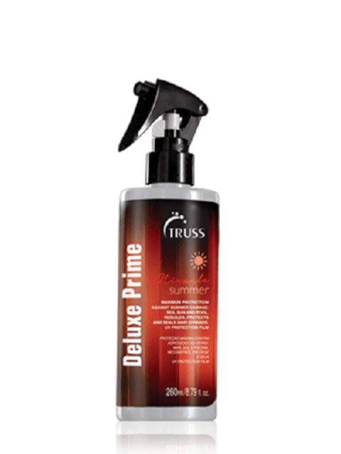 TRUSS MIRACLE SUMMER  DELUXE PRIME 250 ML protector del cabello antes de la exposición al sol, mar y piscinas