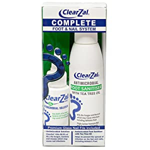 CLEARZAL ® Kit Sistema completo para uñas y pies sanos