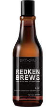 Load image into Gallery viewer, REDKEN BREW 3 en 1 SHAMPOO ACONDICIONADOR Y GEL BAÑO 3 EN 1
